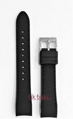 Pasek do zegarka Nautica  A11093M / Czarny