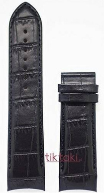 Pasek Tissot T610028592 do zegarka Tissot Couturier Automatic T035627, T0356141605102, T0356143605101, T0356271605100,  T0356143605100,  T0356141605100/ Czarny / 24 mm