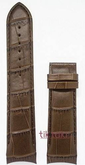 Pasek Tissot T610028569 do zegarka Tissot Couturier T0354281603100A , T0354101603100A / Brązowy / 22 mm