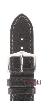 Pasek Hirsch do zegarka Forest Artisan 20 mm /Czarny 17900250-2-20