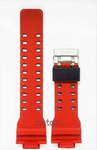 Pasek do zegarka Casio GA-110HR-1A (10532291)/ Czarno-czerwony