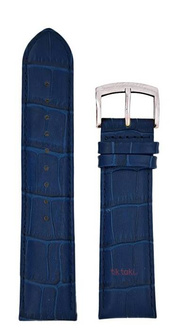 Pasek do zegarka Atlantic L131.41.24S  /Granatowy /24 mm