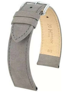 Pasek Hirsch do zegarka Osiris L 22mm / Szary 03433030-2-22