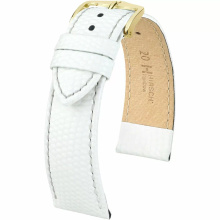 Pasek Hirsch do zegarka Rainbow M 14mm /Biały 12302600-1-14