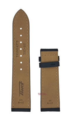 Pasek do zegarka Tissot T610014575 / Czarny / 20 mm