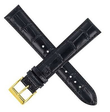 Pasek do zegarka Atlantic /Czarny /20 mm