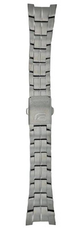 Bransoleta do zegarka Casio  EF-126D / Srebrna 