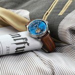 Zegarek Zeppelin Mediterranee Open Heart Automatic 9666-3