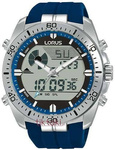 Pasek do zegarka Lorus R2B09AX9   RW619AX-9 RT327EX9 /Granatowy