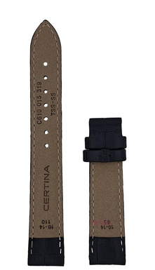 Pasek C610015319 do zegarka Certina DS Podium C001210A  /Czarny / 16mm