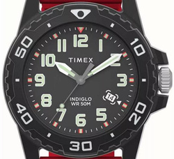 Zegarek Timex Driver Style Red Strap TW5M61000