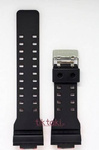 Pasek do zegarka Casio GA-110HR-1A (10532291)/ Czarno-czerwony