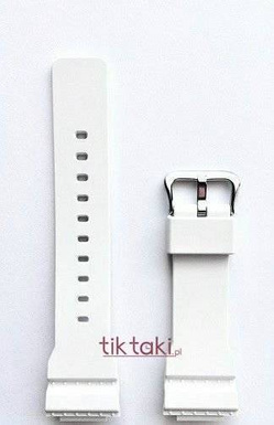 Pasek do zegarka Casio GMA-S110 GMA-S120 GMA-S130 (10519976) biały