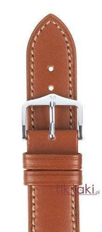 Pasek Hirsch do zegarka Kent Artisan L 18 mm /Brązowy 01002070-2-18