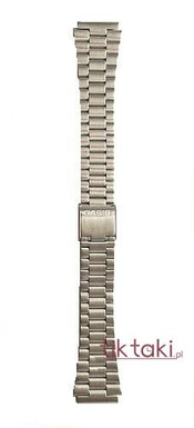 Bransoleta do zegarka Casio A168WA/ Srebrna