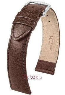 Pasek Hirsch do zegarka Kansas M 18mm /Brązowy 01502110-2-18