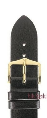 Pasek Hirsch do zegarka Diamond Scratch Res L 18 mm / Czarny 14100250OE-1-18