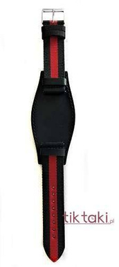 Pasek do zegarka Guess W1051G1/ Czarny