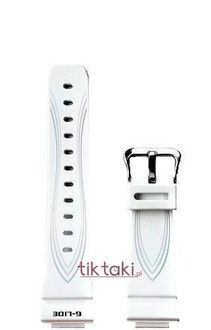 Pasek do zegarka Casio GLX-5600-7 (10292804) biały