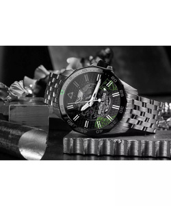 Zegarek Vostok Europe Gelezinis Vilkas Skeleton Automatic Limited Edition NH72-225E764B 