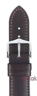 Pasek Hirsch do zegarka Kent Artisan L 18 mm /Brązowy 01002010-2-18