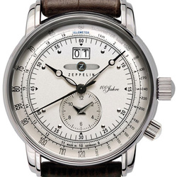 Zegarek Zeppelin 100 Jahre Dual Time 7640-1
