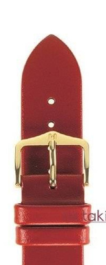 Pasek Hirsch do zegarka Diamond Calf M 12 mm / Czerwony 14120220-1-12