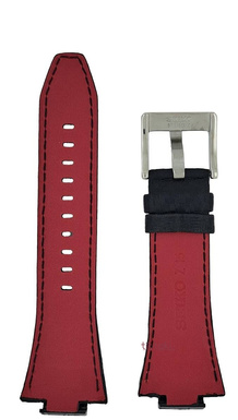 Pasek do zegarka Seiko SNA633P1 7T62-0ED /Czarny 