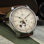 Zegarek Zeppelin Mediterranee Open Heart Automatic 9666-5
