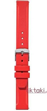 Pasek Morellato Lugano Silicone Red  A01X5183556083CR20 / Czerwony