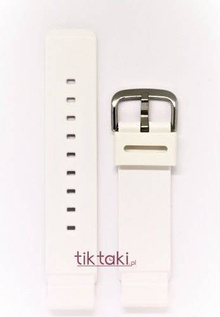 Pasek do zegarka Casio BGA-180(10470518) / Biały