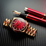 Zegarek Citizen Tsuyosa Red Automatic Classic Sapphire NJ0153-82X