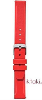 Pasek Morellato Lugano Silicone Red A01X5183556083CR20 / Czerwony