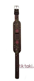 Pasek do zegarka Fossil JR8780/ Brązowy 