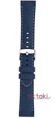 Pasek Morellato Carezza Silicone Blue  A01U3844187060CR20 / Granatowy