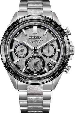 Zegarek męski Citizen ATTESA Satellite Wave Solar Titanium CC4076-65A