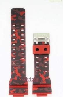 Pasek do zegarka Casio GA-100CM GD-120CM(10507072) /Czerwony