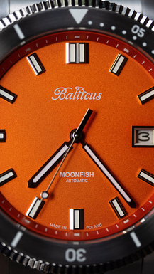 Zegarek Balticus Balticus Moonfish BTMFOR orange