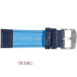 Pasek Morellato Rally Cuio Wr Blue/Turquoise A01X5272C91162CR20