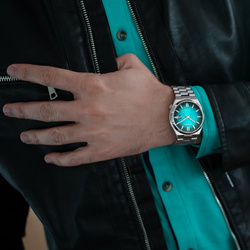 Zegarek Citizen Tsuyosa Turquoise Automatic Classic Sapphire NJ0151-88X