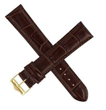 Pasek do zegarka Atlantic / Brązowy / 20 mm