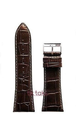 Pasek skórzany do zegarka Lorus 29 mm /Brązowy
