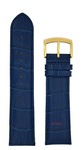 Pasek do zegarka Atlantic L131.41.24S  /Granatowy /24 mm