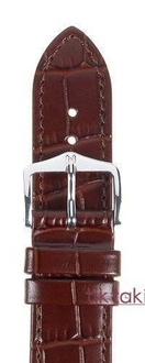 Pasek Hirsch do zegarka Louisianalook M 12 mm /Brązowy 03427110-1-12