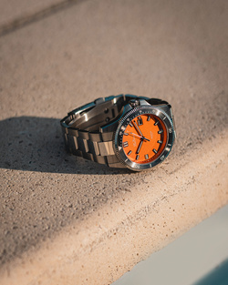 Zegarek Balticus Balticus Moonfish BTMFOR orange