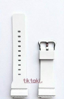 Pasek do zegarka Casio GMA-S110 GMA-S120 GMA-S130 (10519976) biały