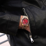 Zegarek Citizen Tsuyosa Red Automatic Classic Sapphire NJ0153-82X