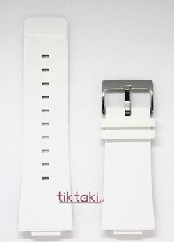 Pasek do zegarka Casio BGA-200 (10316343) biały