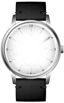 Pasek do zegarka Atlantic  /Czarny/21 mm