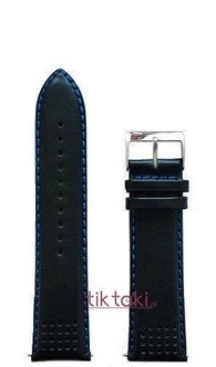 Pasek do zegarka Lorus RH975HX9 / Czarny/ 24 mm